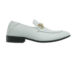 Carrucci Shoes KS525-305 Soft Leather Buckle Loafer