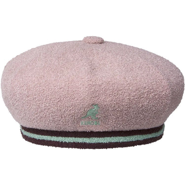 Kangol 2-Tone Bermuda Jax Women's Beret in Dusty Rose