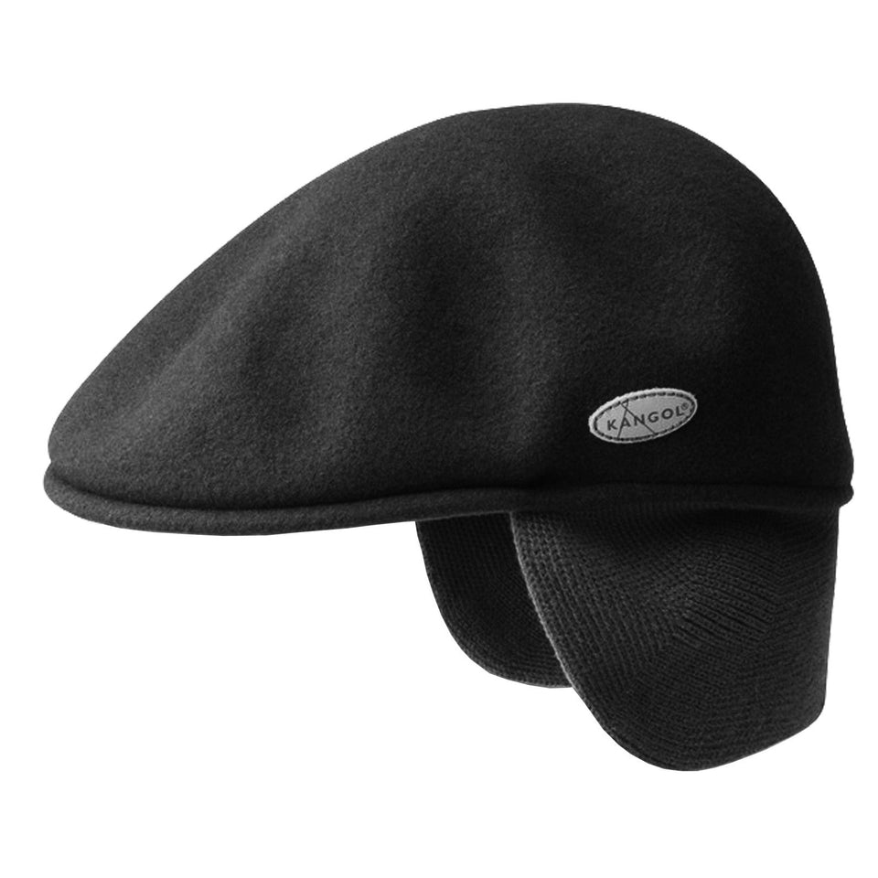 504 Wool Ivy Cap with Earflaps by Kangol – DAPPERFAM