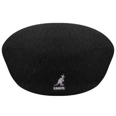 Kangol 504 Wool Ivy Cap in Black