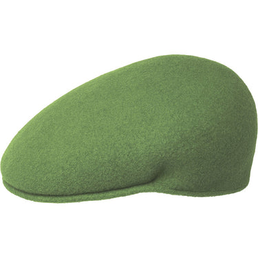 Kangol 504 Wool Ivy Cap in Oil Green