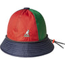 Kangol Adventure Casual Water Repellent Bucket Hat in Navy Multi #color_ Navy Multi