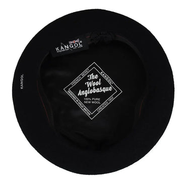 Kangol Anglobasque Wool Beret in Black