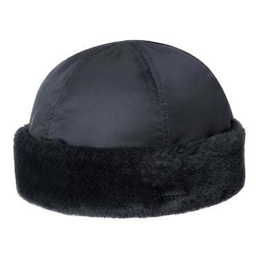 Kangol Aviator Watch Cap Folded Cuff in Black