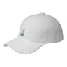 Kangol Bermuda Elastic Spacecap Baseball Cap in White
