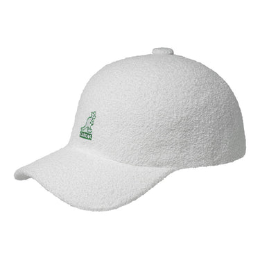 Kangol Bermuda Elastic Spacecap Baseball Cap in White