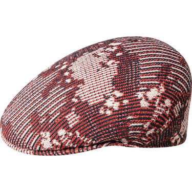 Kangol Camo Rib 504 Ivy Cap in Cherry Glow