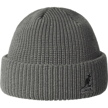 Kangol Cardinal 2-way Beanie Double Branded Beanie in Grey OSFM