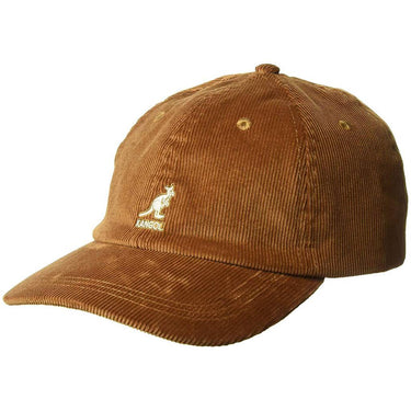 Kangol Cord Baseball Cap in Wood OSFM