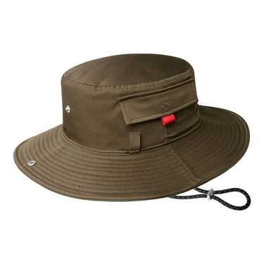 Kangol Easy Carry Fisherman Bucket Hat in Surplus Green #color_ Surplus Green