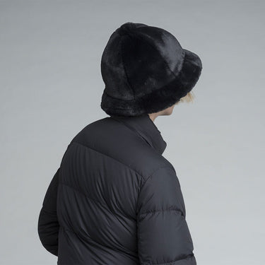 Kangol Faux Fur Casual Bucket Hat