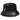 Kangol Faux Fur Bucket Hat in Solid Black