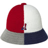 Kangol Fred Segal Colorblock Casual Bucket Hat in Multi #color_ Multi
