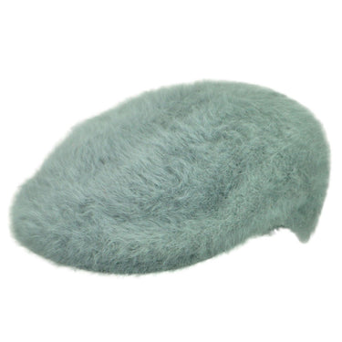 Kangol Furgora 504 Fur Ivy Cap in Moss Grey #color_ Moss Grey