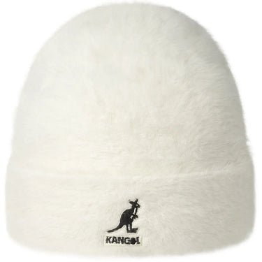 Kangol Furgora Cuff Beanie Fur Beanie in Ivory OSFM #color_ Ivory OSFM