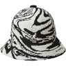 Kangol Liquify Casual Jacquard Bucket Hat in Black / Cream #color_ Black / Cream