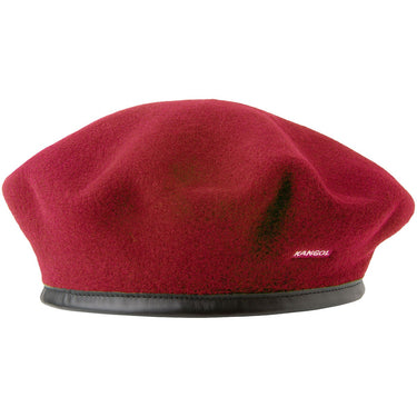 Kangol Monty Wool Beret in Red
