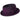 Kangol Polished Pork Pie Wool Felt in Blackberry Swirl