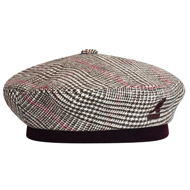 Kangol Show Your Teeth Houndstooth Patterned Beret in #color_