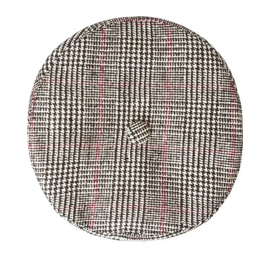 Kangol Show Your Teeth Houndstooth Patterned Beret in #color_