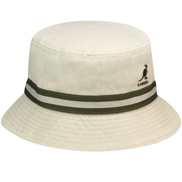 Kangol Stripe Lahinch Classic Cotton Bucket Hat in #color_