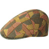 Kangol Tiled 507 Ivy Cap in Warm Apricot #color_ Warm Apricot
