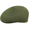 Kangol Tropic Ventair 504 Vented Ivy Cap in Army Green #color_ Army Green