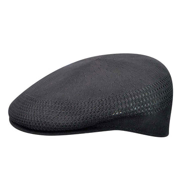 Kangol Tropic Ventair 504 Vented Ivy Cap in Black / Gold
