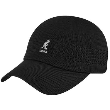 Kangol Tropic Ventair Spacecap Baseball Cap in Black