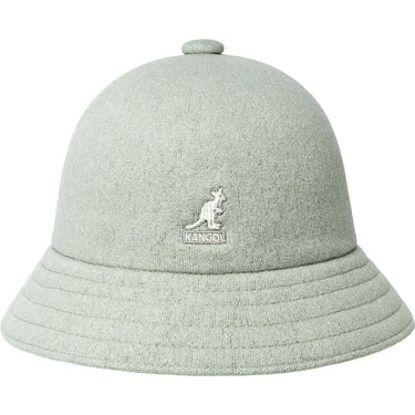 Kangol Wool Casual Bucket Hat in Nickel #color_ Nickel