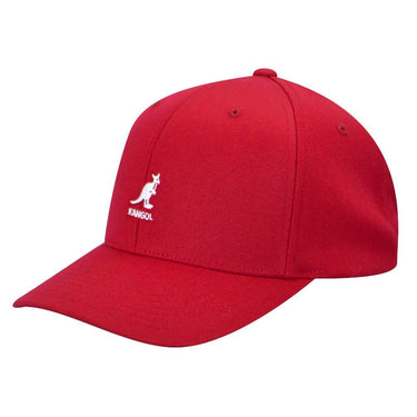 Kangol Wool Flexfit Wool Baseball Cap in Rojo