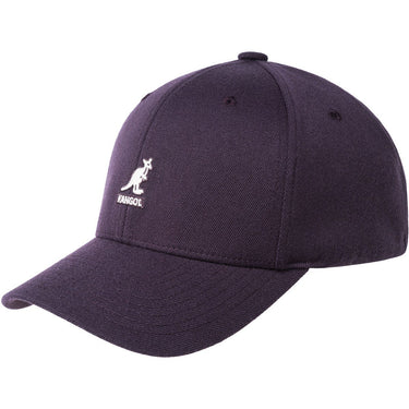 Kangol Wool Flexfit Wool Baseball Cap in Blackberry