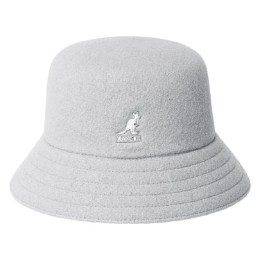 Kangol Wool Lahinch Classic Wool Bucket Hat in Moonstruck #color_ Moonstruck