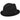 Kangol Wool Player Wool Trilby in Black