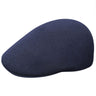 Kangol Wool Seamless 507 Ivy Cap in Dark Blue #color_ Dark Blue