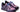Paul Parkman Men's Textured Leather Sneakers in Blue & Purple