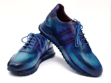 Paul Parkman Men's Turquoise & Purple Patina Sneakers