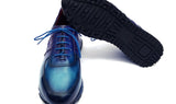 Paul Parkman Men's Turquoise & Purple Patina Sneakers