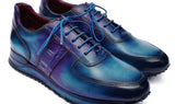 Paul Parkman Men's Turquoise & Purple Patina Sneakers