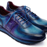 Paul Parkman Men's Turquoise & Purple Patina Sneakers
