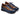 Paul Parkman Men's Patina Leather Sneakers in Blue & Camel in ----- #color_ -----