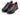 Paul Parkman Men's Patina Leather Sneakers in Blue & Camel in #color_
