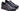 Paul Parkman Men's Patina Leather Sneakers in Navy & Grey in ----- #color_ -----