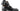 Paul Parkman Men's Triple Leather Sole Hand-Welted Cap Toe Monkstraps in Black in #color_