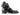 Paul Parkman Men's Triple Leather Sole Hand-Welted Cap Toe Monkstraps in Black in #color_