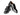 Paul Parkman Men's Triple Leather Sole Hand-Welted Cap Toe Monkstraps in Black in #color_