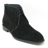 Lace-up Suede Chukka Boot KB509-11S in Black #color_ Black
