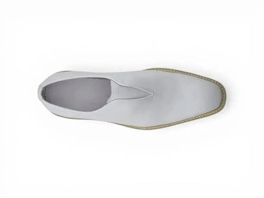 Carrucci Shoes Laceless Loafer Contrast Sole