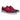 Carrucci Shoes Laceless Loafer Contrast Sole in Burgundy #color_ Burgundy
