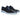 Carrucci Shoes Laceless Loafer Contrast Sole in Black #color_ Black